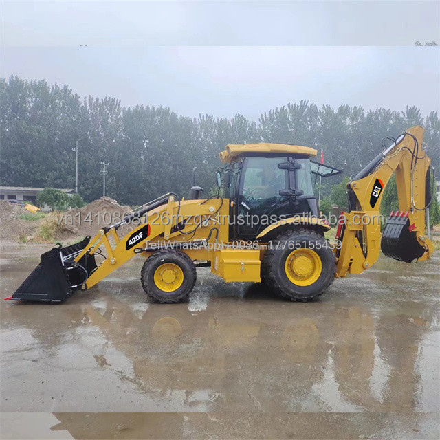 Used Loaders CAT 420f2 Original Caterpillar 420F Backhoe Loader Hot Sale Caterpillar Backhoe loader CAT 420f2