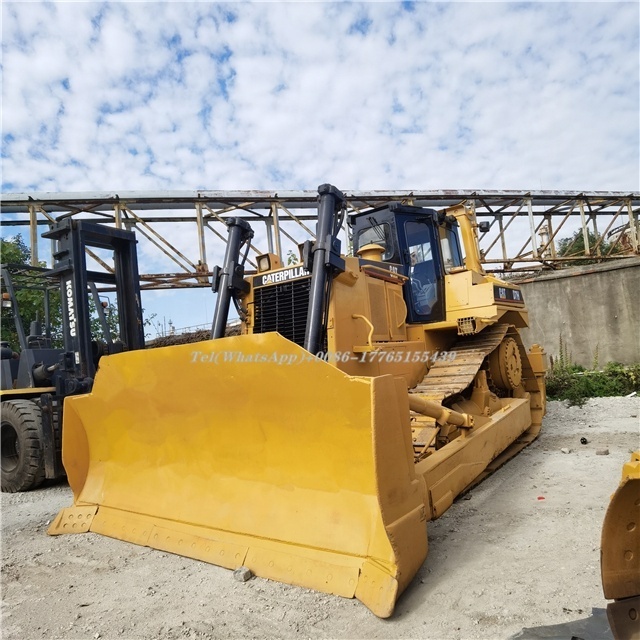 Few Working Hours Japanese original caterpillar d7h bulldozer/second hand cat d5 d6 d7 bulldozers for sale