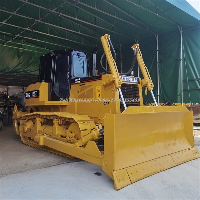 Secondhand CAT D6G Tracked Bulldozer Used Japanese Bulldozer Caterpillar D6G Crawler Bulldozer Cheap Price