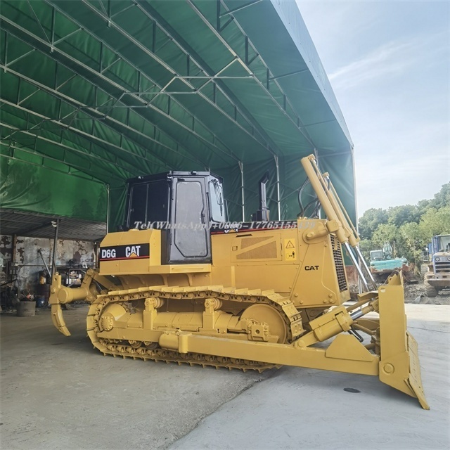 Secondhand CAT D6G Tracked Bulldozer Used Japanese Bulldozer Caterpillar D6G Crawler Bulldozer Cheap Price