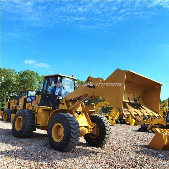 Secondhand Cat 966H Wheeled Loader Used 966h Wheel Loader Used Cat 938f Wheel Loader