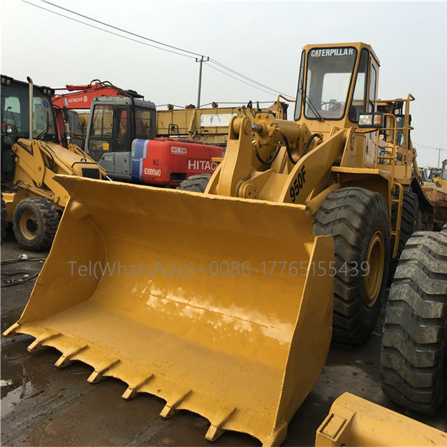 Selling Durable Secondhand caterpillar Machinery 950E original Cat 950F used Wheel Loader ace ns payloads 5 ton