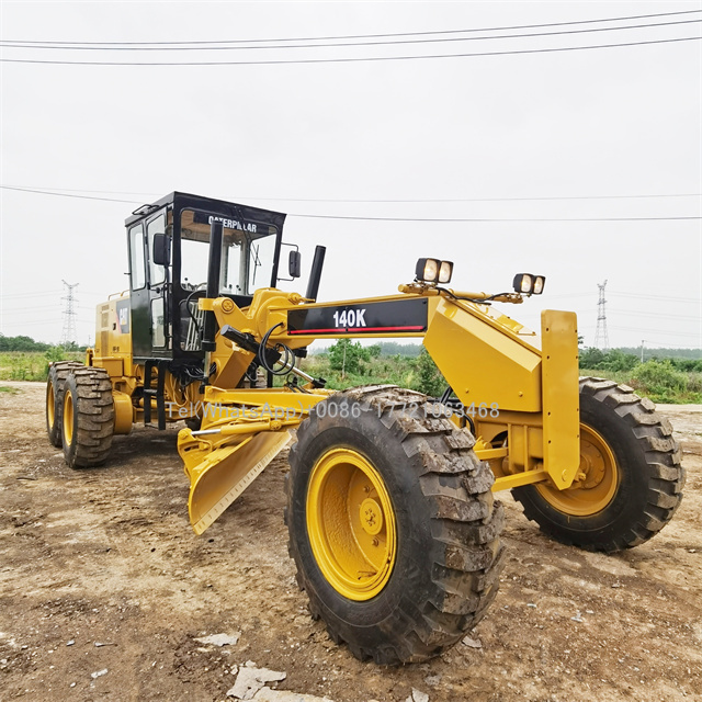 Good Condition Used Motor Graders Original Cat 140K Used Caterpillar Motor Grader 140g 12g 120h 120k