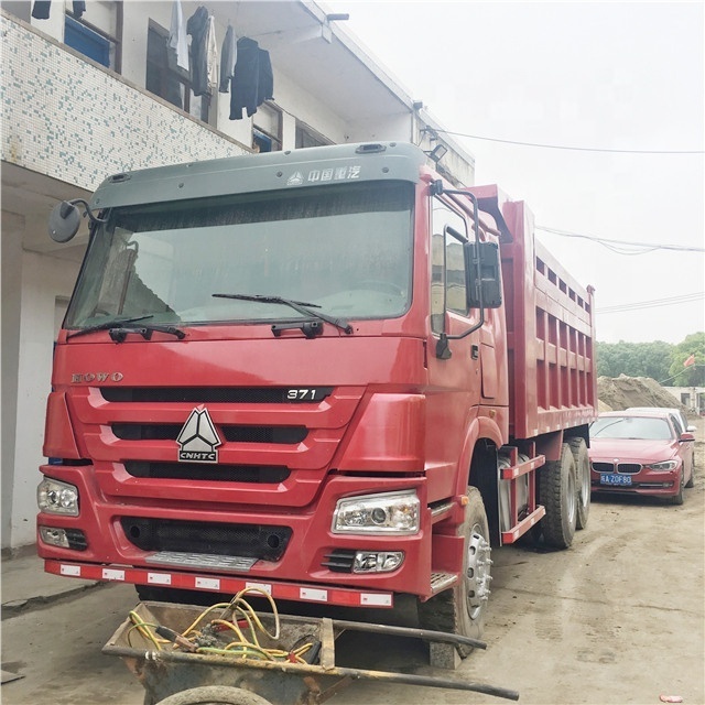 Second Hand Dump Truck Sino Sinotruk Howo 371 6x4 A7 8x4 Tipper Used Dump Trucks For Sale Price