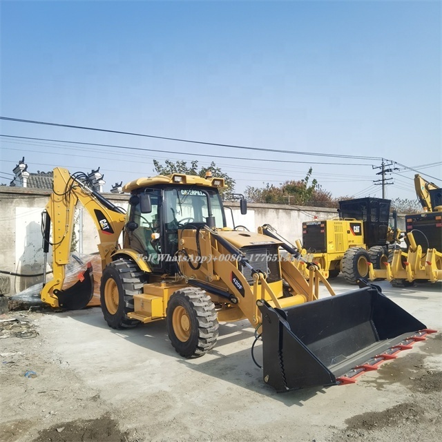 CAT original versatile machinery 420F second-hand backhoe wheel loader CATERPILLAR 420F used backhoe loader for sale