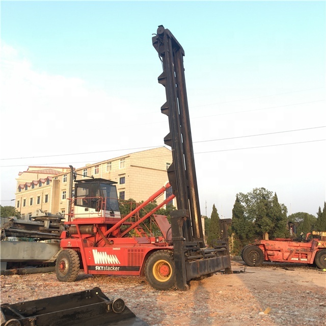 Original Secondhand sweden Kalmar container heavy forklift 45ton/ 50t reach stacker forklift/Used kalmar 45t container stacker