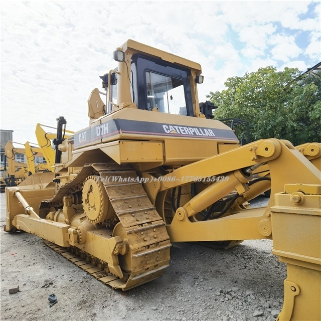 Few Working Hours Japanese original caterpillar d7h bulldozer/second hand cat d5 d6 d7 bulldozers for sale