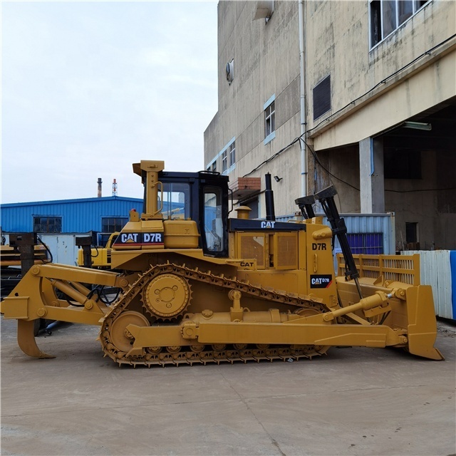 Original JAPAN Used Crawler Tractor Caterpillar D7R Bulldozer Sell/Cat D7R LGP Dozer