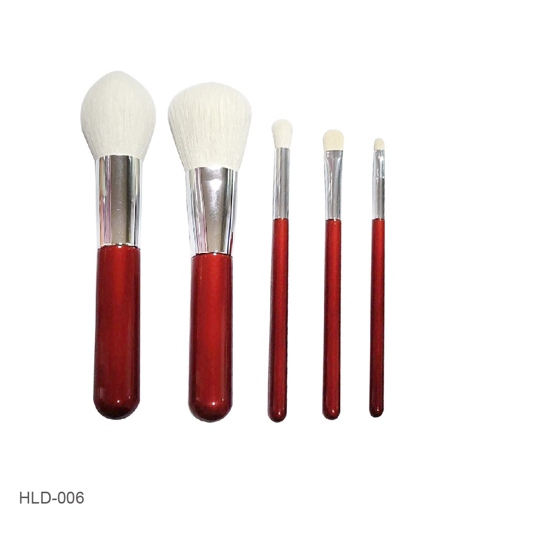 Mermaid Cosmetic Brush Set Fish Tail Makeup Brushes Brochas De Maquillaje Best Selling 4pcs Bag Metal Eye OEM Customized Hair