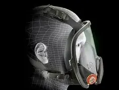 High Quality 3M Full Facepiece Reusable Respirator 6800 Medium 4 EA/Case Full Face Protection