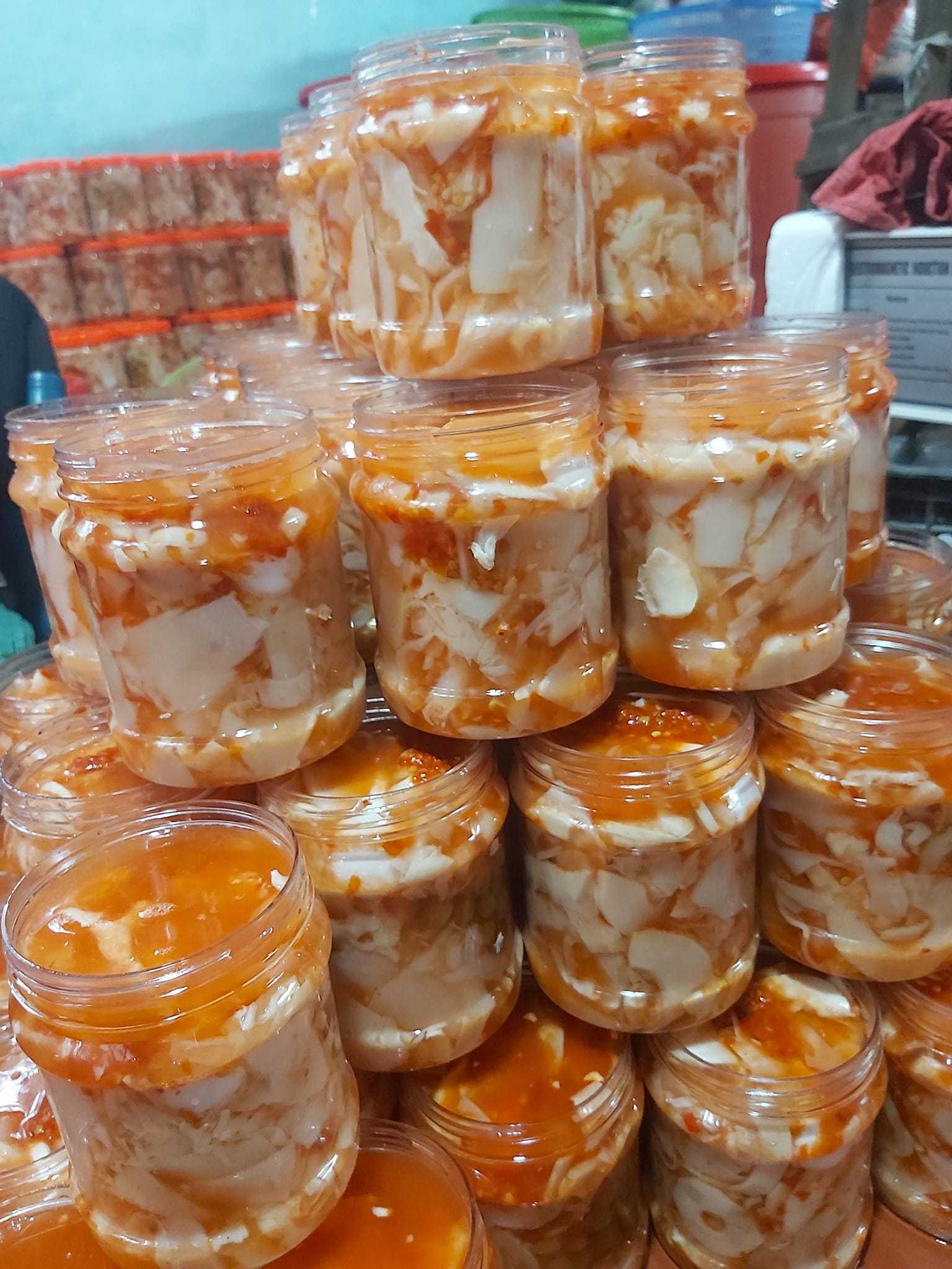 PICKLED BAMBOO SHOOTS CHILLI in glass jar VEGETABLES PICKLED Top sell export Food from Vietnam - Whatsapp 0084 989 322 607