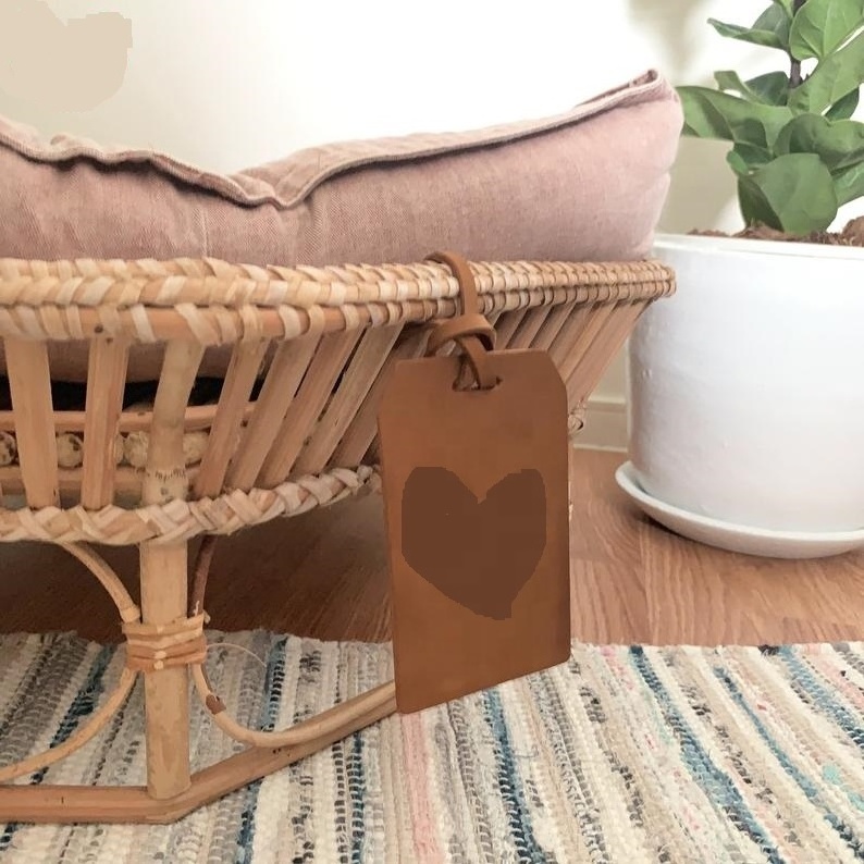 New Arrival Cute Natural Rattan Materials Pet Bed for Cat and Dog from Vietnam