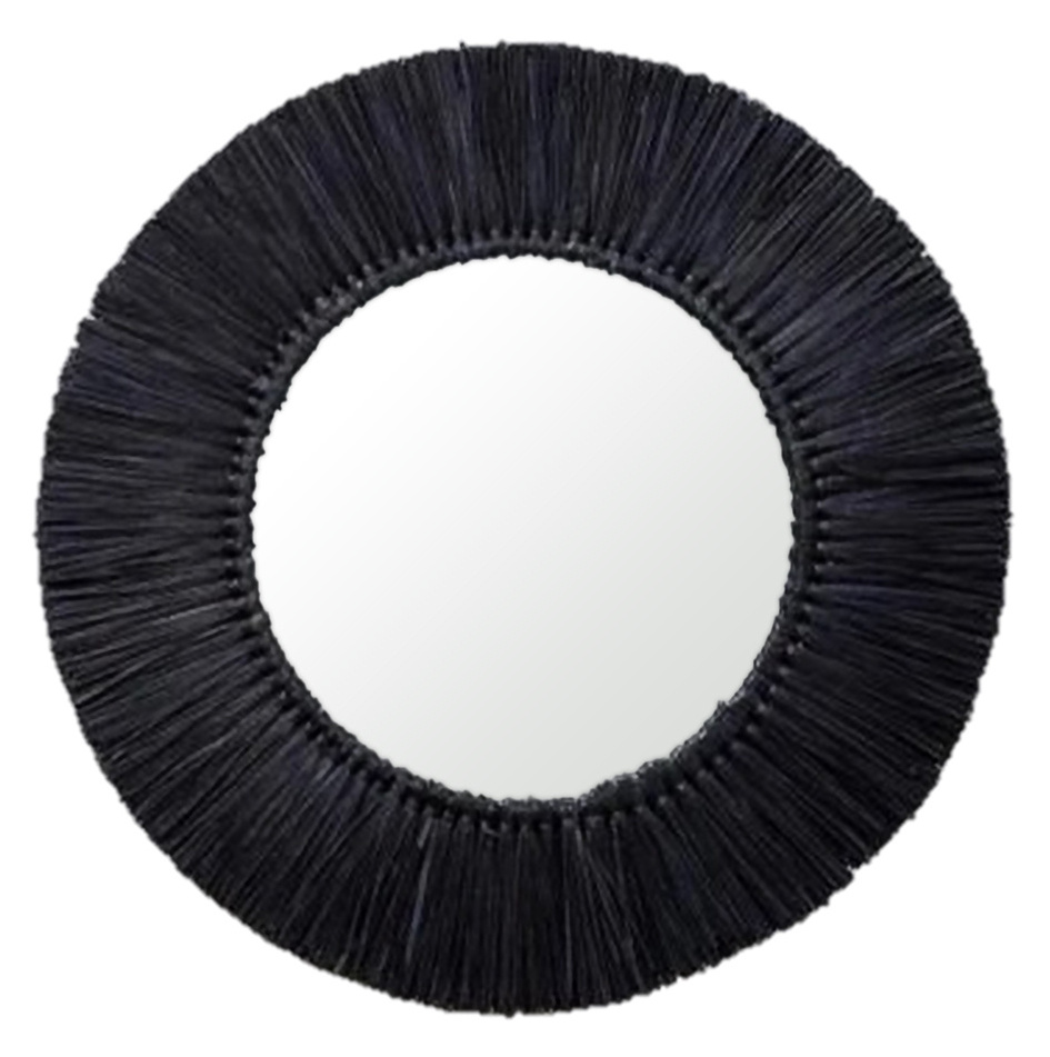 Wall Decoration Seagrass Mirror Handwoven Mirror Frame Factory Price Made from Vietnam ODM/OEM