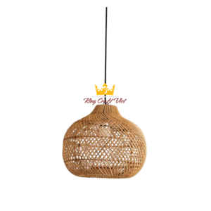 Wholesale Vietnam Ceiling Light Rattan Lampshade Wicker  Interiors Chandelier Pendant Light from King Craft Viet