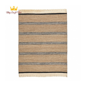 Handwoven Rectangle Seagrass Rug Runner Doormat Natural Fiber Bohemian Carpet Turkish Rug made in Vietnam Living Room Vintage