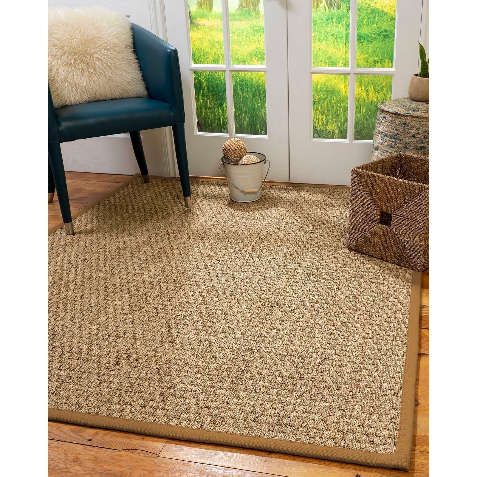 New Trendy Design Seagrass Carpet/Rugs Wholesale Home decoration Handwoven Natural Vietnam Supplier Rugged