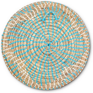 Handwoven Decorative Wall Hanging Basket Seagrass Wall Decoration Wall Hanging Plate Made in Vietnam ODM/OEM