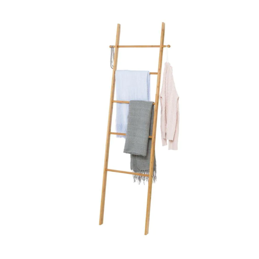 Bamboo Blanket Ladder Towel Rack High Quality Blanket Ladder for Hanging Clothes Towel KING CRAFT VIET