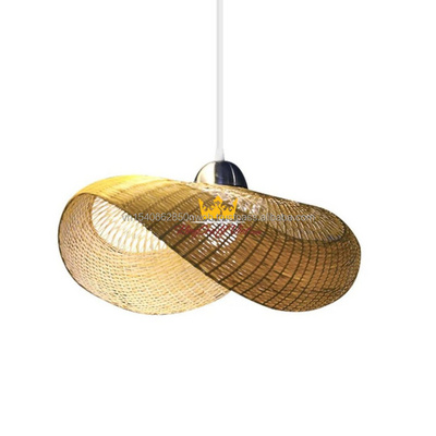 VietNam Wholesale Woven Bamboo Lampshade Hot Chandelier Ceiling Lamps Pendant Light Wholesale from King Craft Viet