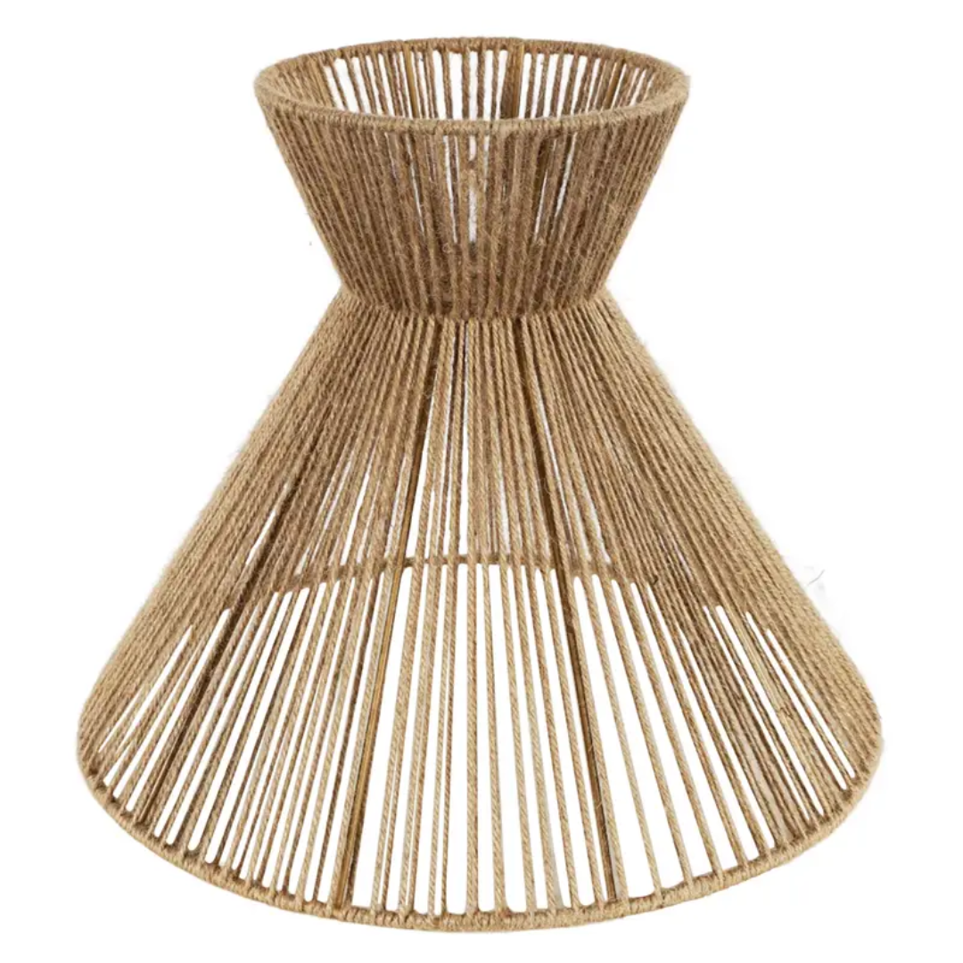 Minimalism Nordic Jute Lampshade for Living Home Decor Vietnam Pendant Light Ceiling Lamp Light for Resort Hotel bohemian style