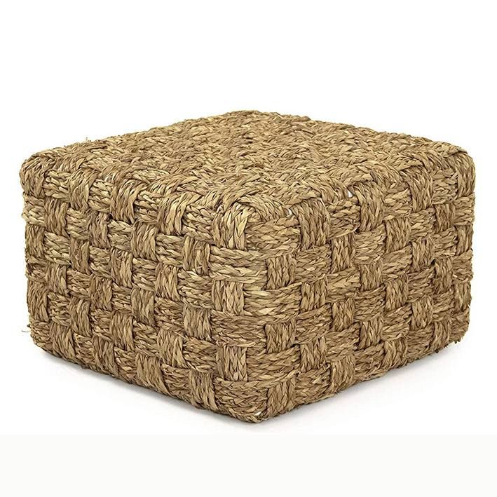 VietNam Elegant and Classy Handwoven Natural Seagrass Cushion Wholesale from King Craft Viet Supplier