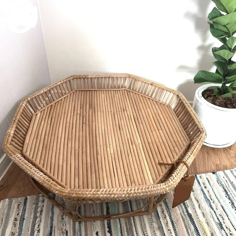 New Arrival Cute Natural Rattan Materials Pet Bed for Cat and Dog from Vietnam