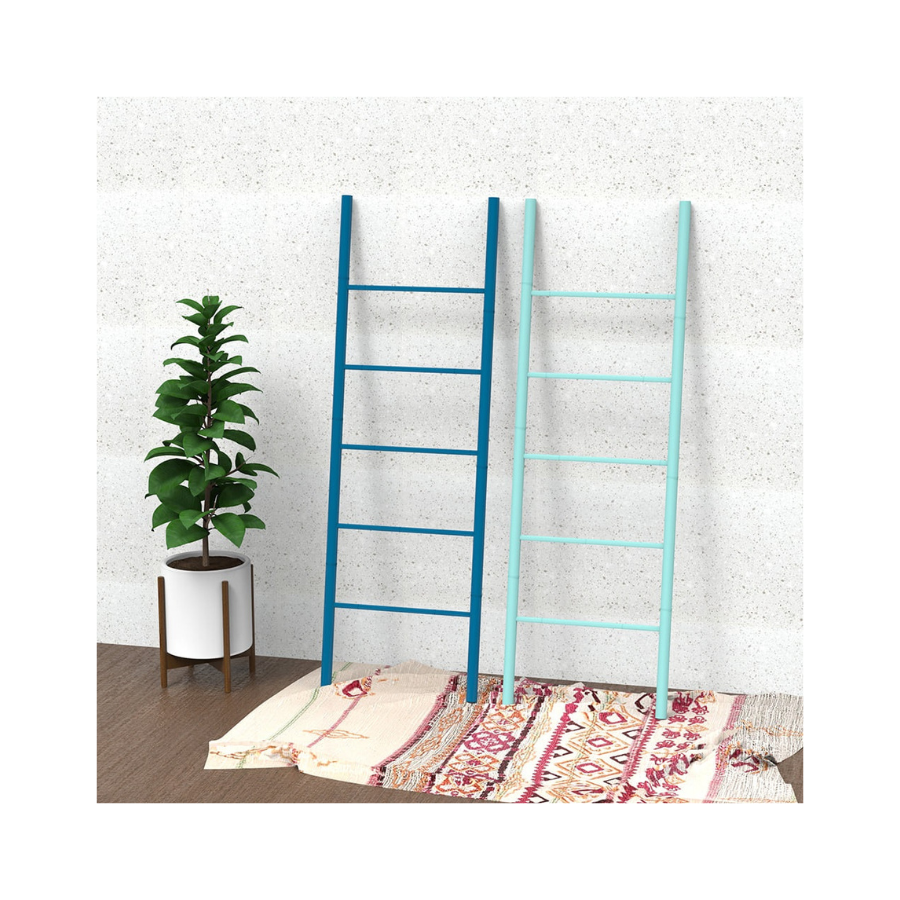 Natural Material Blanket Ladder Bamboo Towel Racks Free Standing Bamboo Ladder Made in Vietnam