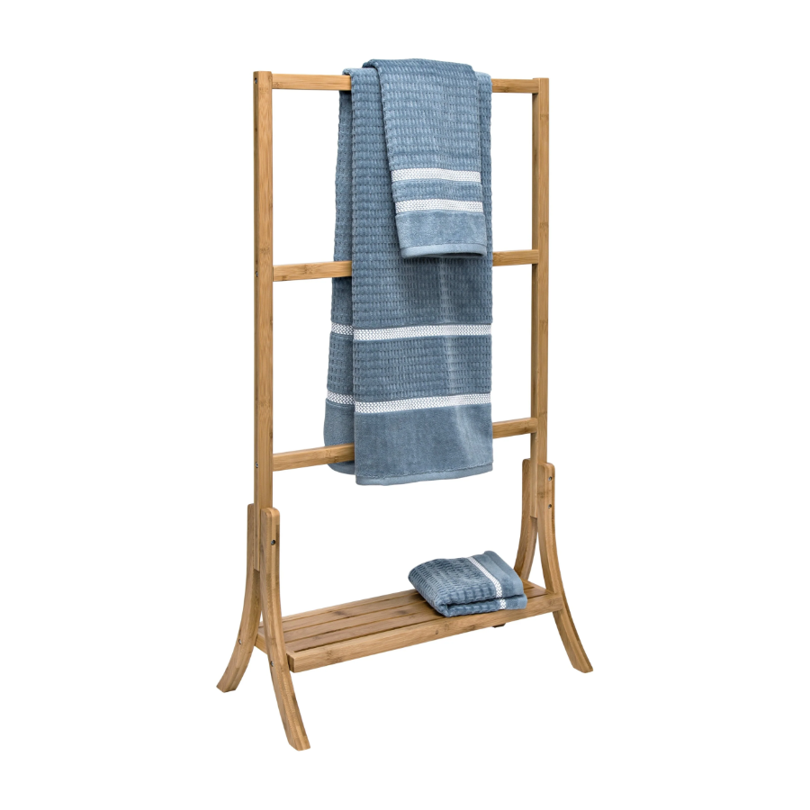 Bamboo Blanket Ladder Towel Rack High Quality Blanket Ladder for Hanging Clothes Towel KING CRAFT VIET