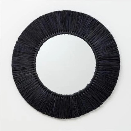 Wall Decoration Seagrass Mirror Handwoven Mirror Frame Factory Price Made from Vietnam ODM/OEM