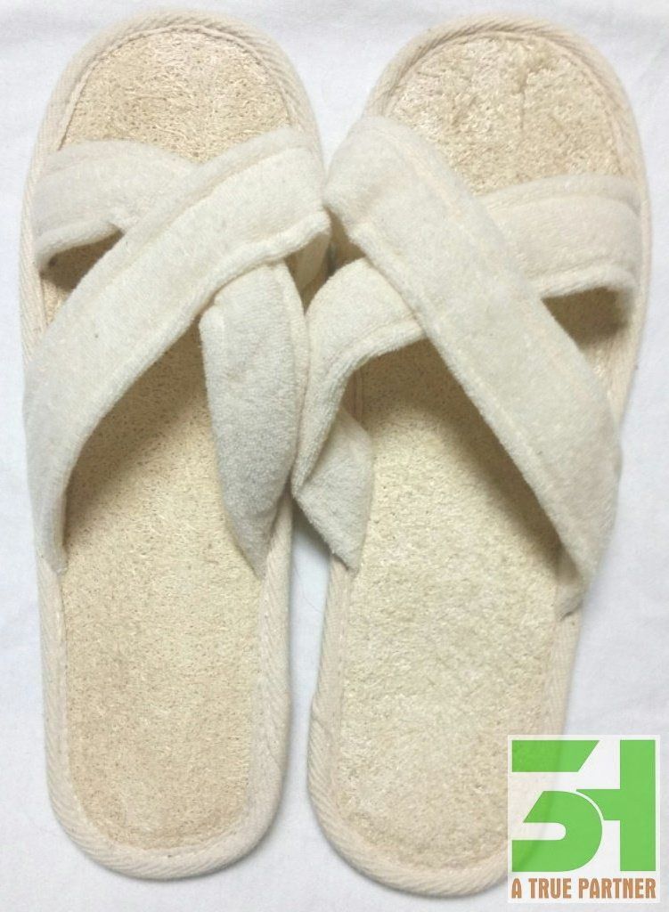 Wholesale Sustainable Unisex Loofah Slippers in Stock from Vietnam (Ms. Nancy - +84981859069)