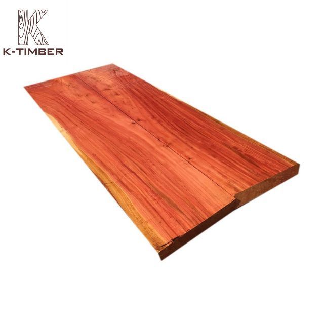 Eucalyptus Pressure Lumber Africa Construction Materials Wooden Hardwood Flooring Walnut Wood Slat Wall Panel Planks K-Timber