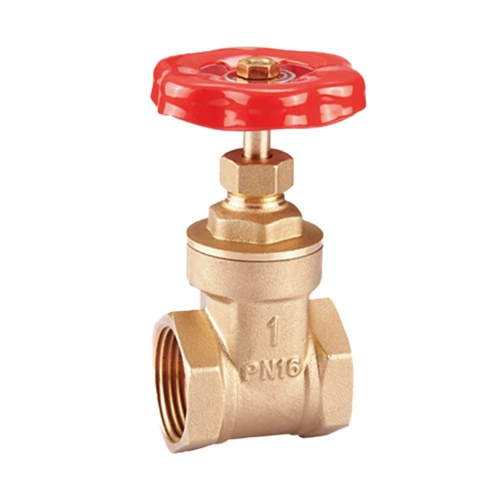 Wholesale actuated brass gate valve control flow water valve 2 inch 3 inch use for hot water factory Vietnam