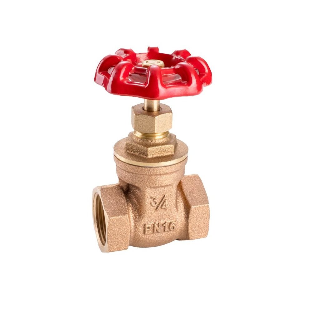 Wholesale actuated brass gate valve control flow water valve 2 inch 3 inch use for hot water factory Vietnam