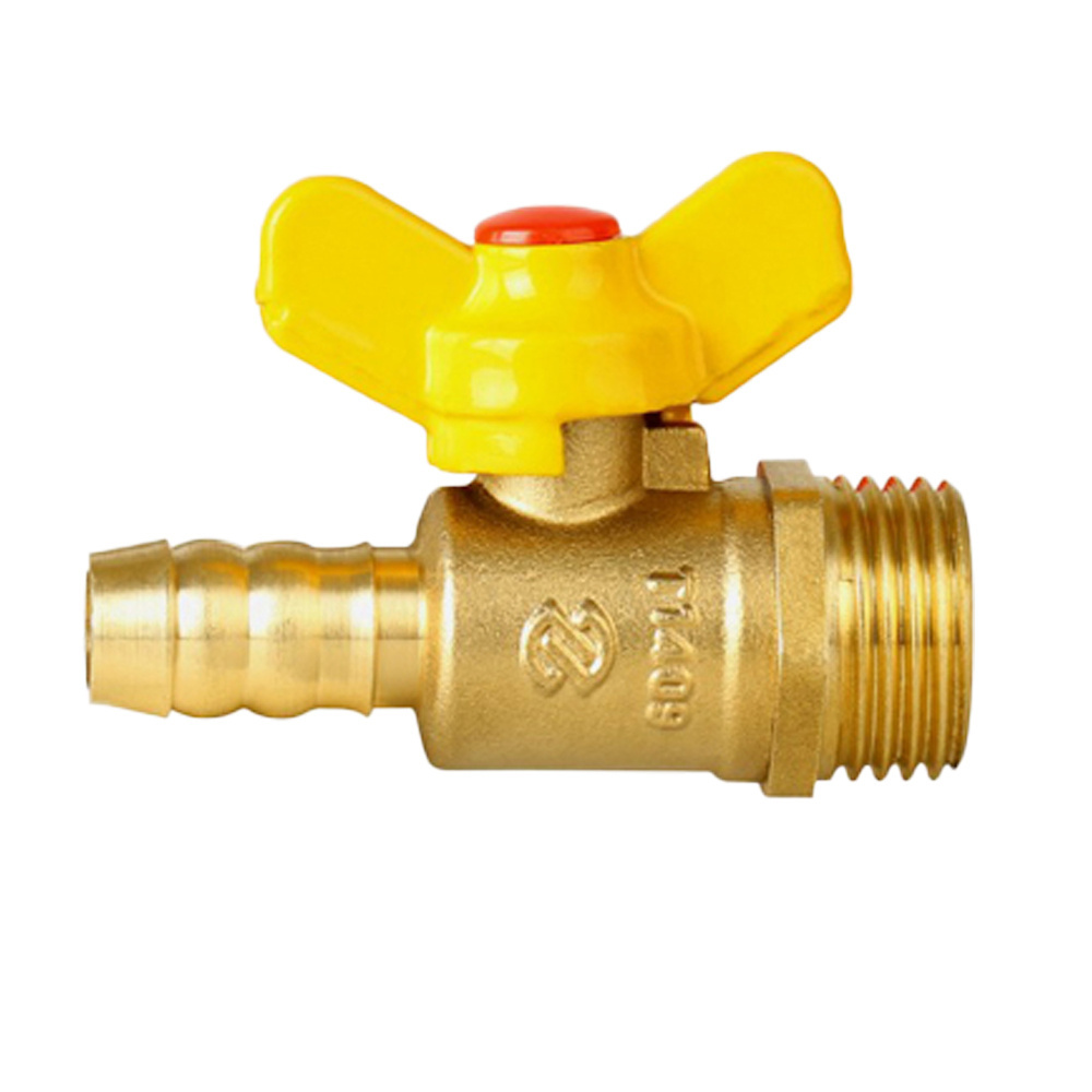 USA market pneumatic brass ball valve 1/2 inch 3/4 inch -2 inch iron plated alloy zinc handle Minh Hoa valve Made in Vietnam