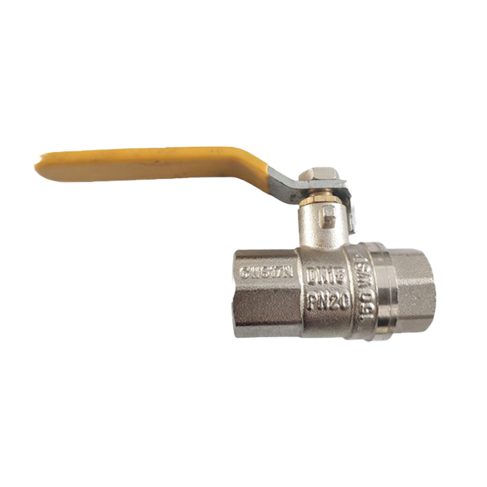 USA market pneumatic brass ball valve 1/2 inch 3/4 inch -2 inch iron plated alloy zinc handle Minh Hoa valve Made in Vietnam