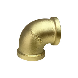 ISO standard male female thread tee brass plumbing parts 2 inch 3 inch use for hot water gas plumbing