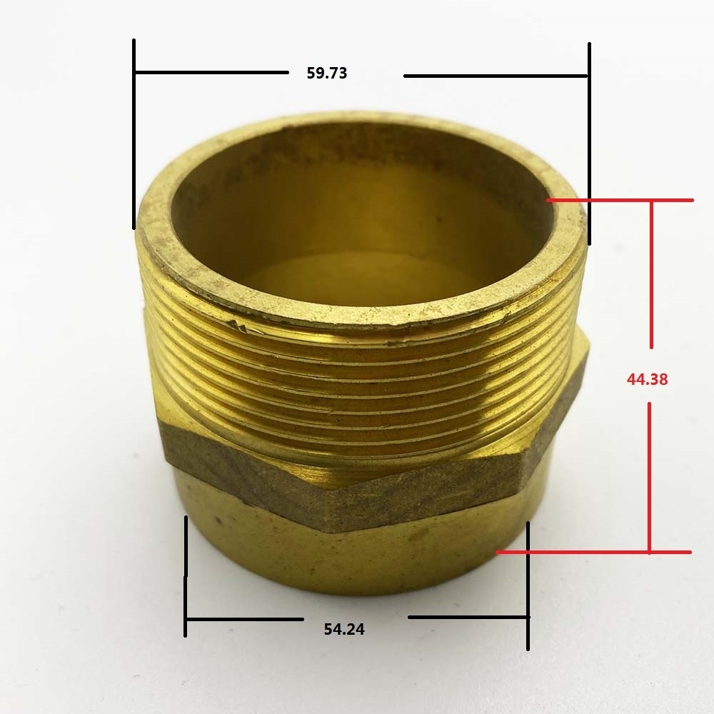 Swivel Elbow Connector dielectric Union brass pipe fitting for compression water pipe factory Vietnam Wholesale