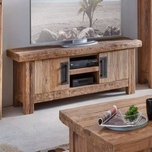 High quality wood shoes cabinet indoor furniture corner TV unit Pine Acacia Oak Vietnam