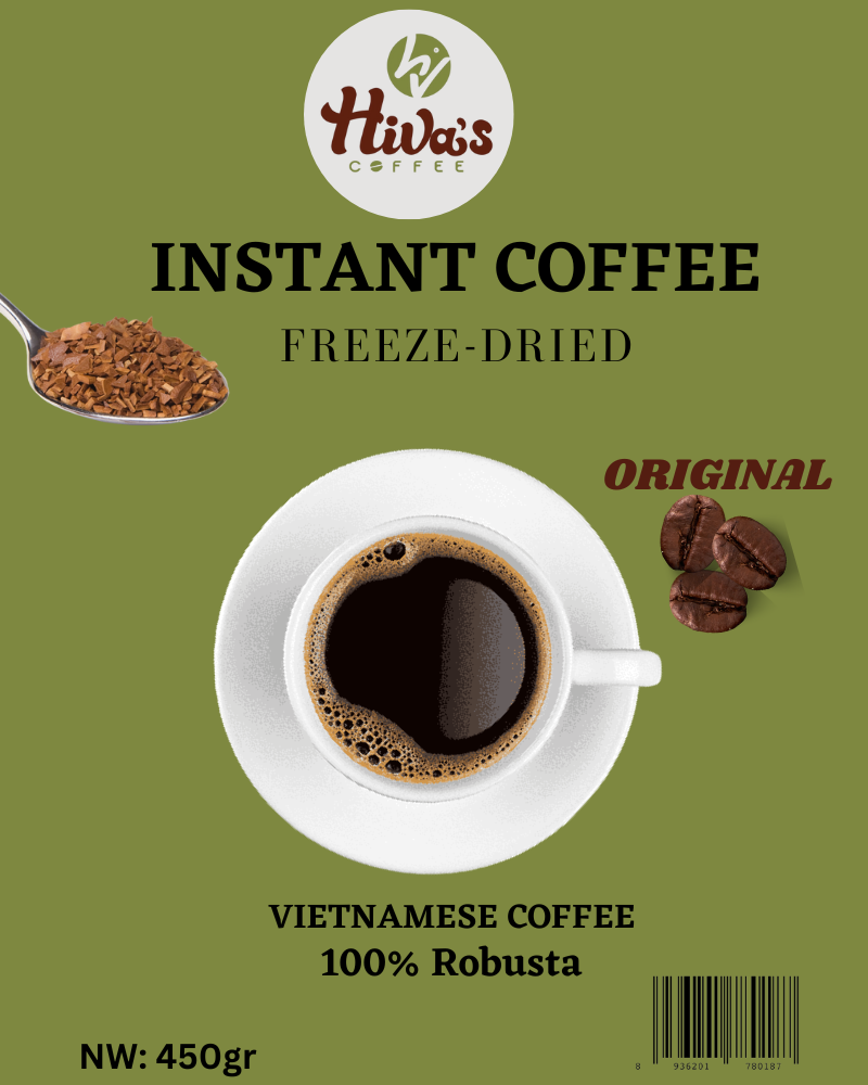 High Caffeine Instant Coffee from Vietnam Spray Dried and Bulk Ready to Export Good Factory Price OEM Accepted