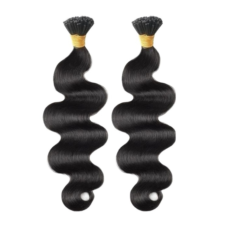 Best Of Hair Extensions Made Of 100% Raw Hair With Natural Color Body Wave I Tip Human Hair In Vietnam