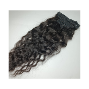 Vietnamese Human Hair Natural Wave Clip In Hair Extensions Manufactured In Vietnam 100gram/bundle Can Be Dyed and Durable