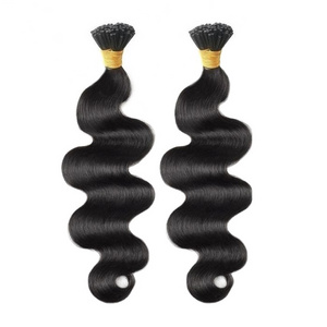 Best Selling From 100% Vietnamese Human Virgin Hair Body Wave I Tip Hair Extensions No Genius Weft By NGHair Length 8 -32 Inches