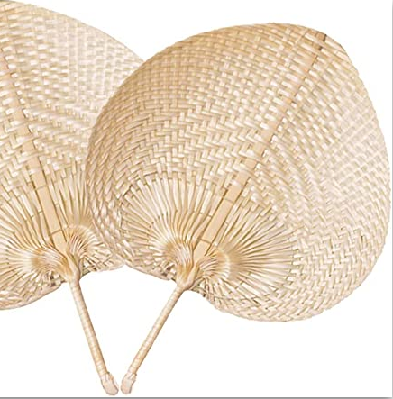 High-quality Best Selling Eco-friendly Bamboo Raffia Hand Fans Decor for Home Gift Your Friend Made in Vietnam