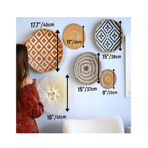 Mix Set of 6 Wall Hanging Decor Items Special Design For Decor Home/Shop High Quality From Vietnam For Sale