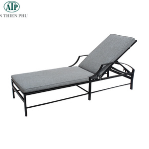 Swimming Pool Chaise Lounge Alu with powder coating Outdoor Furniture Sun Lounge Chair Seat Beach