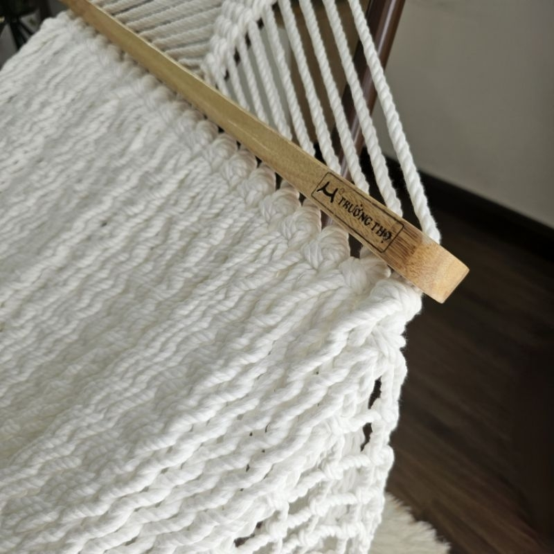 Hammocks Woven High-Quality Cotton For Resorts/ Cotton Rope Hammock Net For Relaxing and Reading