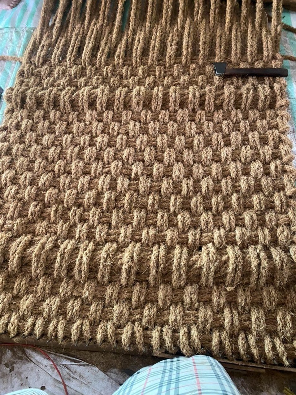 NATURAL COCONUT PRODUCT COCONUT COIR MAT COIR NET COIR MAT WITH COMPLETIVE PRICE AND HIGH QUALITY FROM VIETNAM