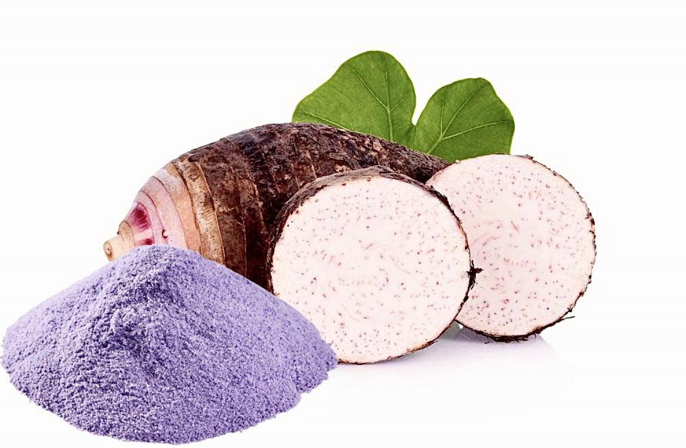 manufacturer purple powder pure taro powder for baking and drinks Best price taro extract taro powder Vietnam siupplier