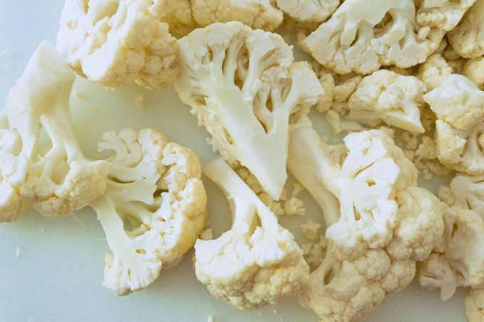 High nutritious 100% natural grade freeze snow cauliflower florets