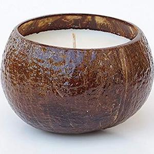 ecofriendly wax coconut shell candle coconut shell candle